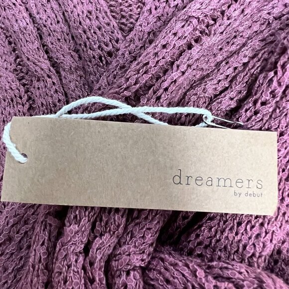 Dreamers by Debut Womens Rosewood Sleeveless Surplice Neck Sweater Size XL - Picture 11 of 11